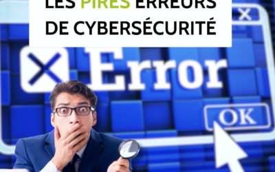 5 erreurs de cybersécurité qui coûtent cher aux professions réglementées